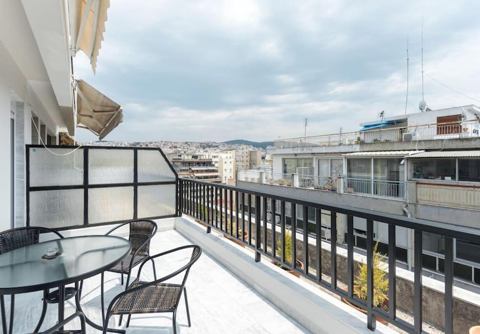 Penthouse Suite In The City Center Tessalónica Exterior foto